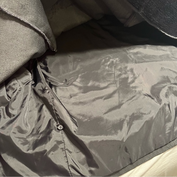 Vintage American Leather Black Long Genuine Leather Jacket - Picture 12 of 16